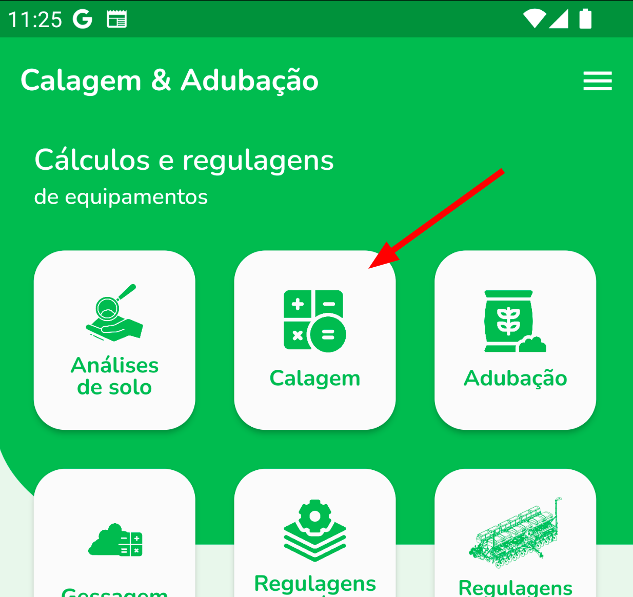 Calagem e Adubação